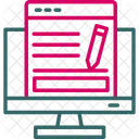 Bloguear  Icono