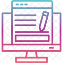 Bloguear  Icono