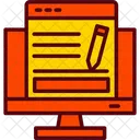Blogs Articulo Blog Icono