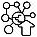 Blockchain Develop Decentralized Icon
