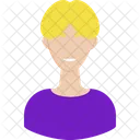 Blond Guy Avatar User Icon