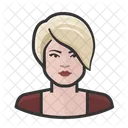 Blond Woman  Icon