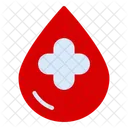 Blood Droop Healthcare Symbol