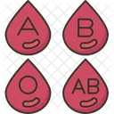 Blood Grouping Type Icon