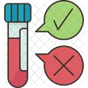 Blood Test Health Icon
