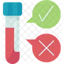 Blood Test Health Icon