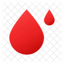 Blood Drop Health Icon