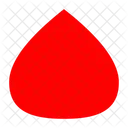 Blood Red Bloodtype Icon