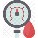 Blood Pressure Gauge Icon