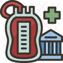 Blood Bank Supply Icon