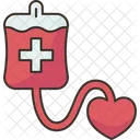 Blood Donor Transfusion Icon