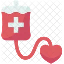 Blood Donor Transfusion Icon