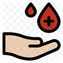 Blood Donation Humanitarian Icon