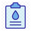 Blood Analysis Health Report Blood Icon