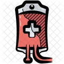Blood Bag Transfusion Iv Drip Icon