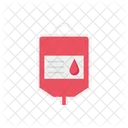 Blood Bag Blood Donation Blood Transfusion Icon