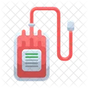 Blood Bag Blood Transfusion Iv Drip Icon