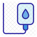 Blood Bag Infuse Blood Donation Icon