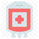 Blood Bag Iv Bag Icon
