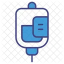 Blood Bag Blood Transfusion Iv Drip Icon