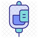 Blood Bag Blood Transfusion Iv Drip Icon