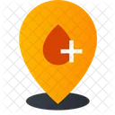 Blood Bank Location Location Pointer Location Pin Icon