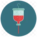 Blood Bottle Iv Icon