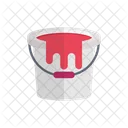 Blood Bucket Scary Icon