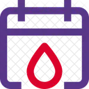 Blood Calendar  Icon