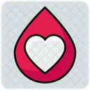 Blood Care Blood Drop Blood Donation Icon