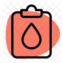 Blood Clipboard  Icon