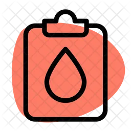 Blood Clipboard  Icon
