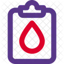 Blood Clipboard  Icon