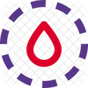 Blood Dash Circle  Icon