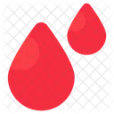Blood Donation Blood Drops Blood Droplets Icon