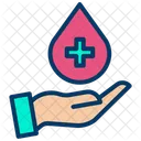 Blood Donate Help Icon