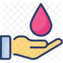 Blood Donation Medical Icon