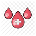 Blood Drop Medical Icon