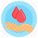 Giving Blood Blood Donation Blood Care Icon