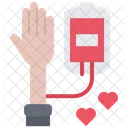 Blood Donation Blood Donor Hand Icon