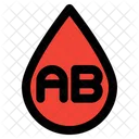 헌혈 ab  아이콘