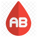 헌혈 ab  아이콘