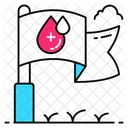 Ribbon Ambulance Heart Icon