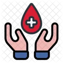 Blood Donation Gesture  Icon