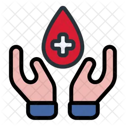 Blood Donation Gesture  Icon