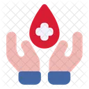 Blood Donation Gesture  Icon