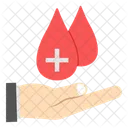 Blood Donation Blood Drops Blood Droplets Icon