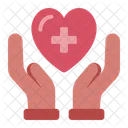 Blood Donation Hand Nurse Icon