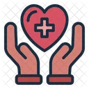 Blood Donation Hand Nurse Icon