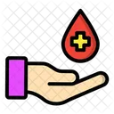 Blood Donation Healthcare And Medical Blood Drop Icon